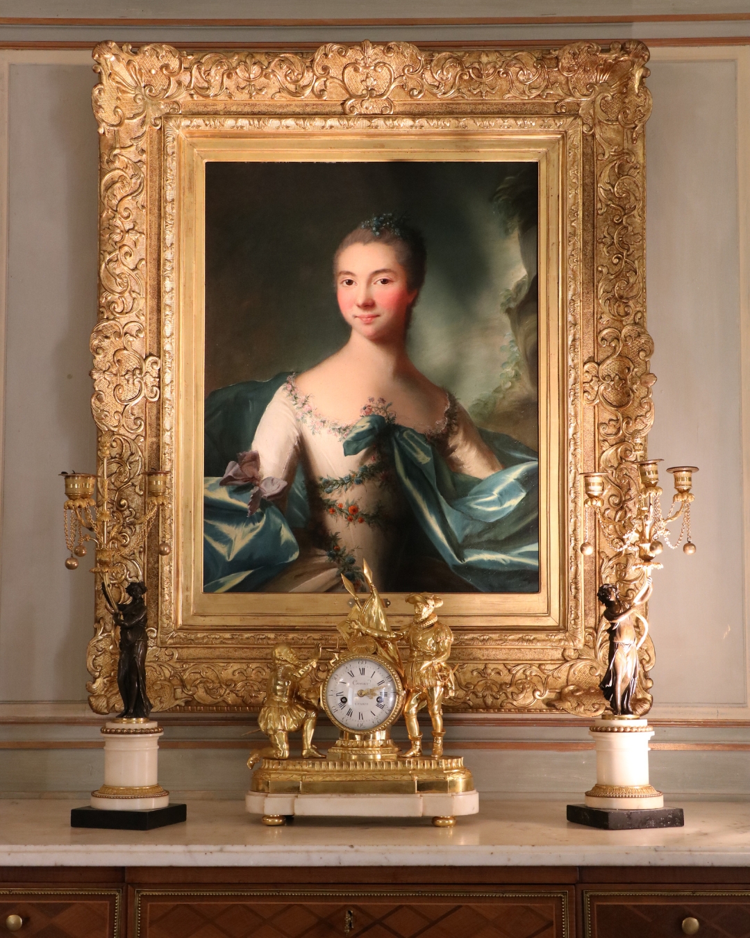 Portrait de jeune fille attribué à Marianne Loir