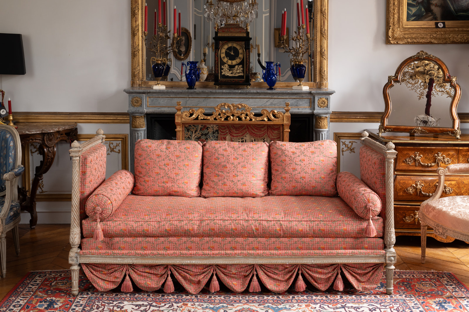 Lit de repos d'époque Louis XVI