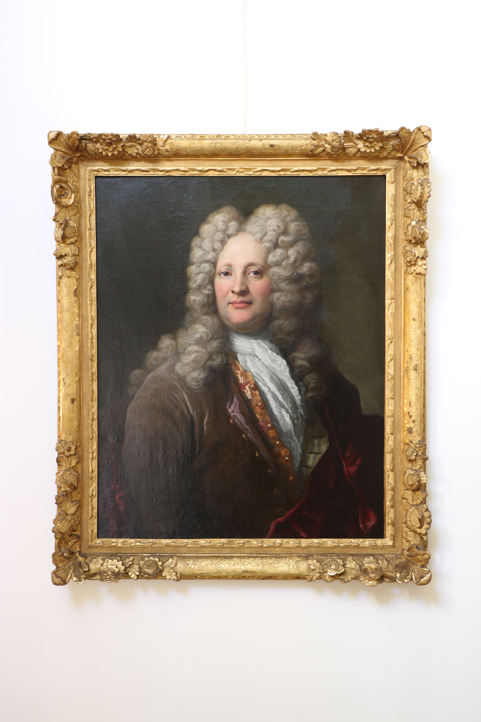 Portrait en buste de trois quart d’un gentilhomme 