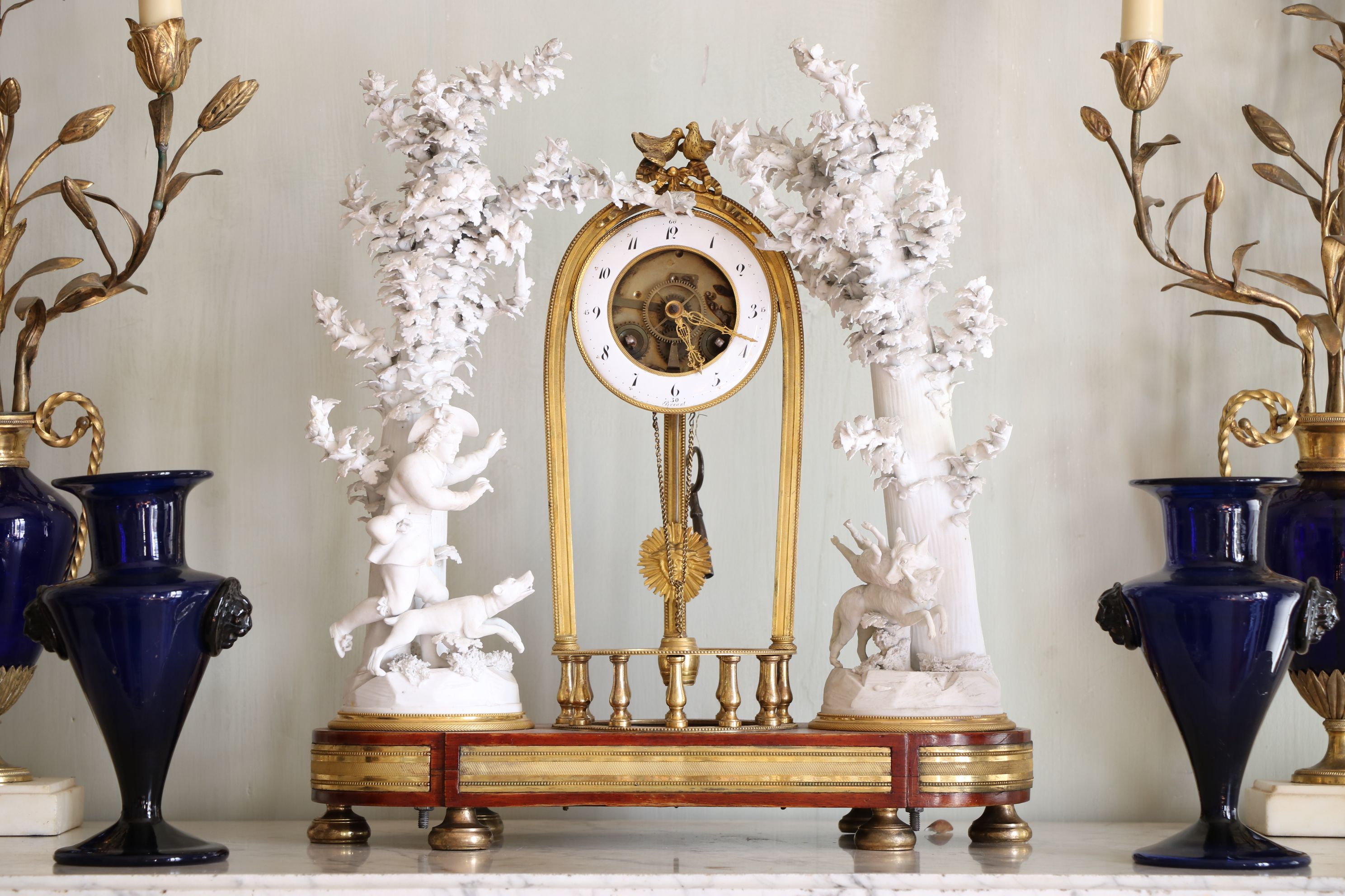 Pendule au puits de Bréant XVIIIe siècle