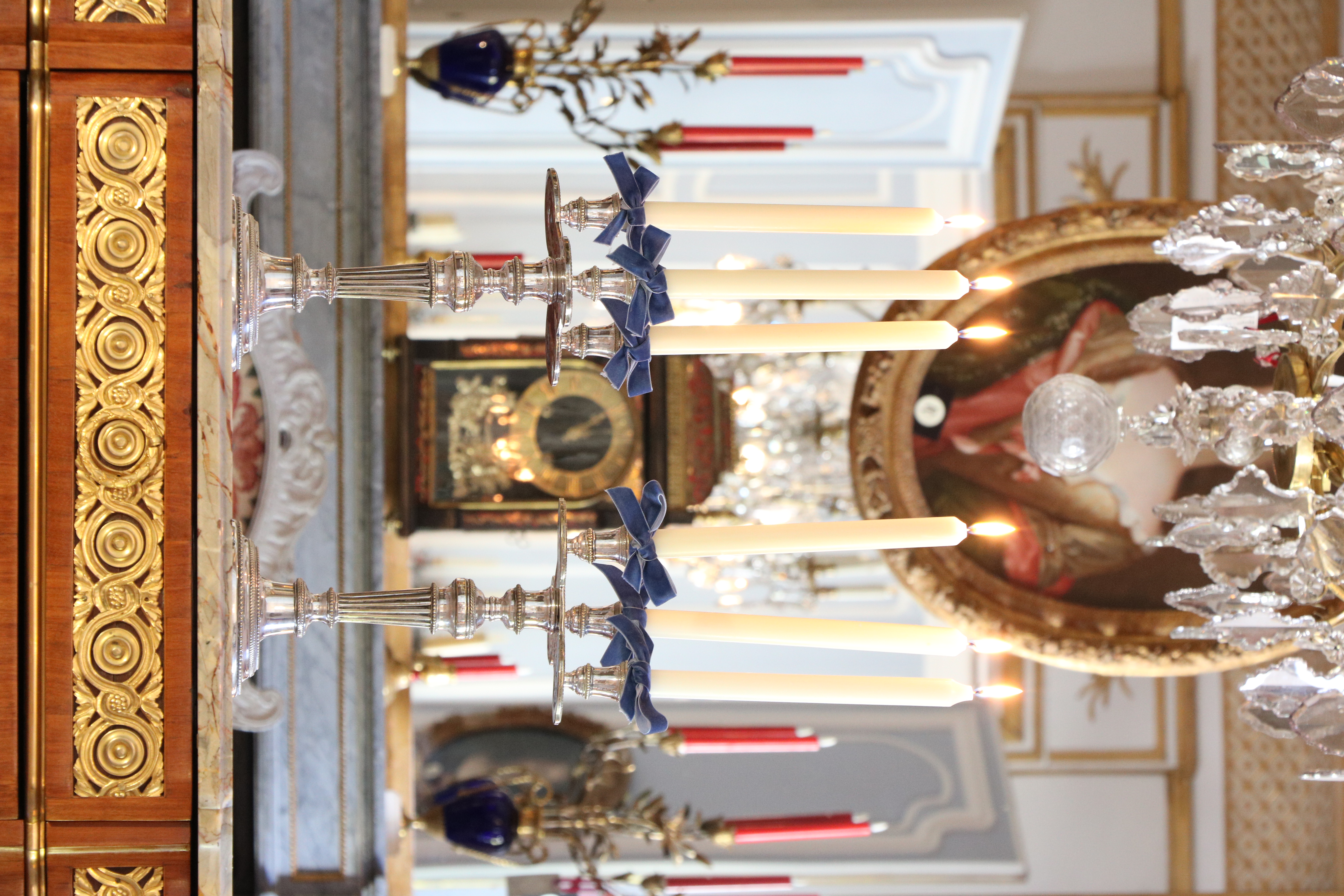 Paire de Chandeliers Louis XVI