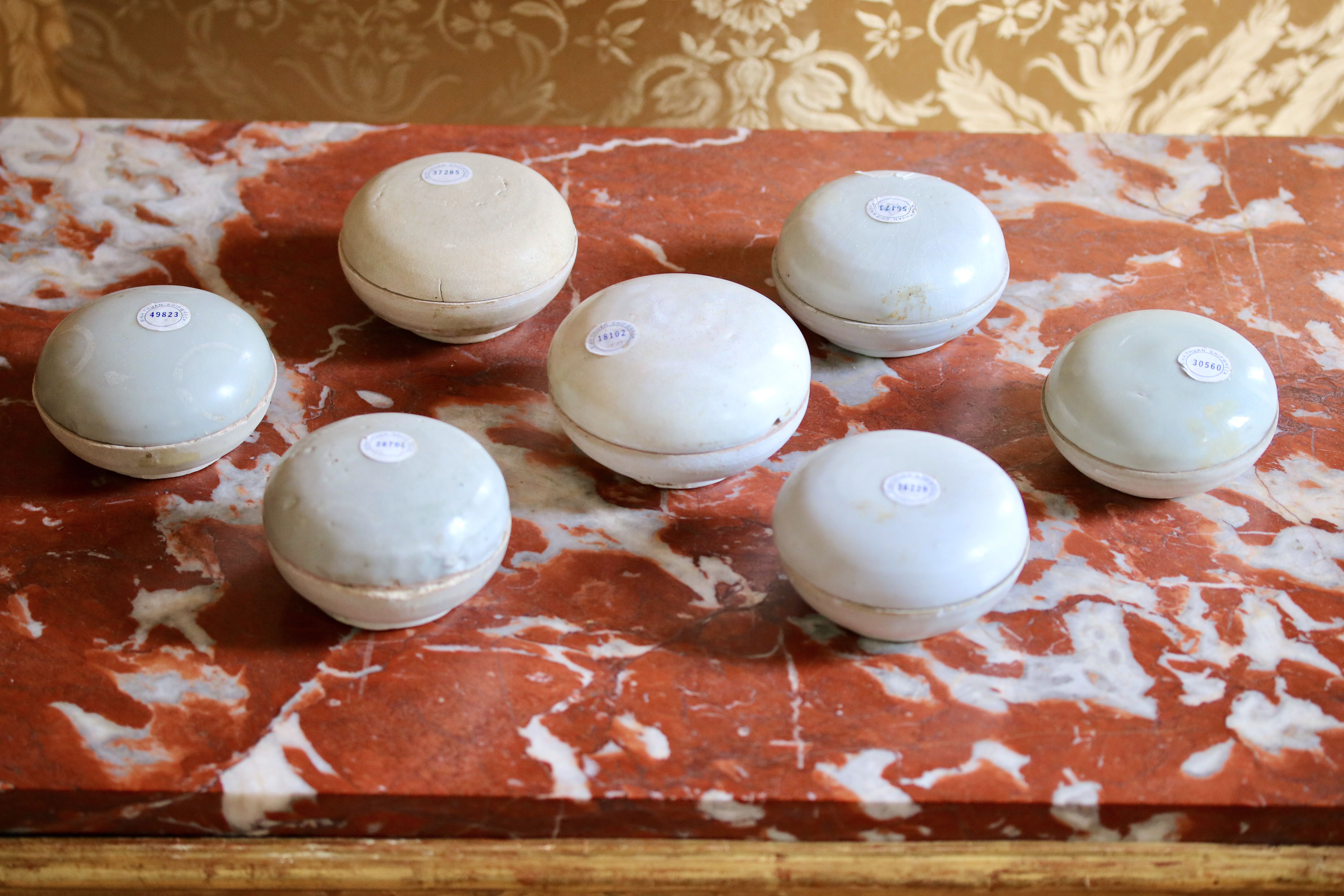 Boîte en porcelaine de Swatow