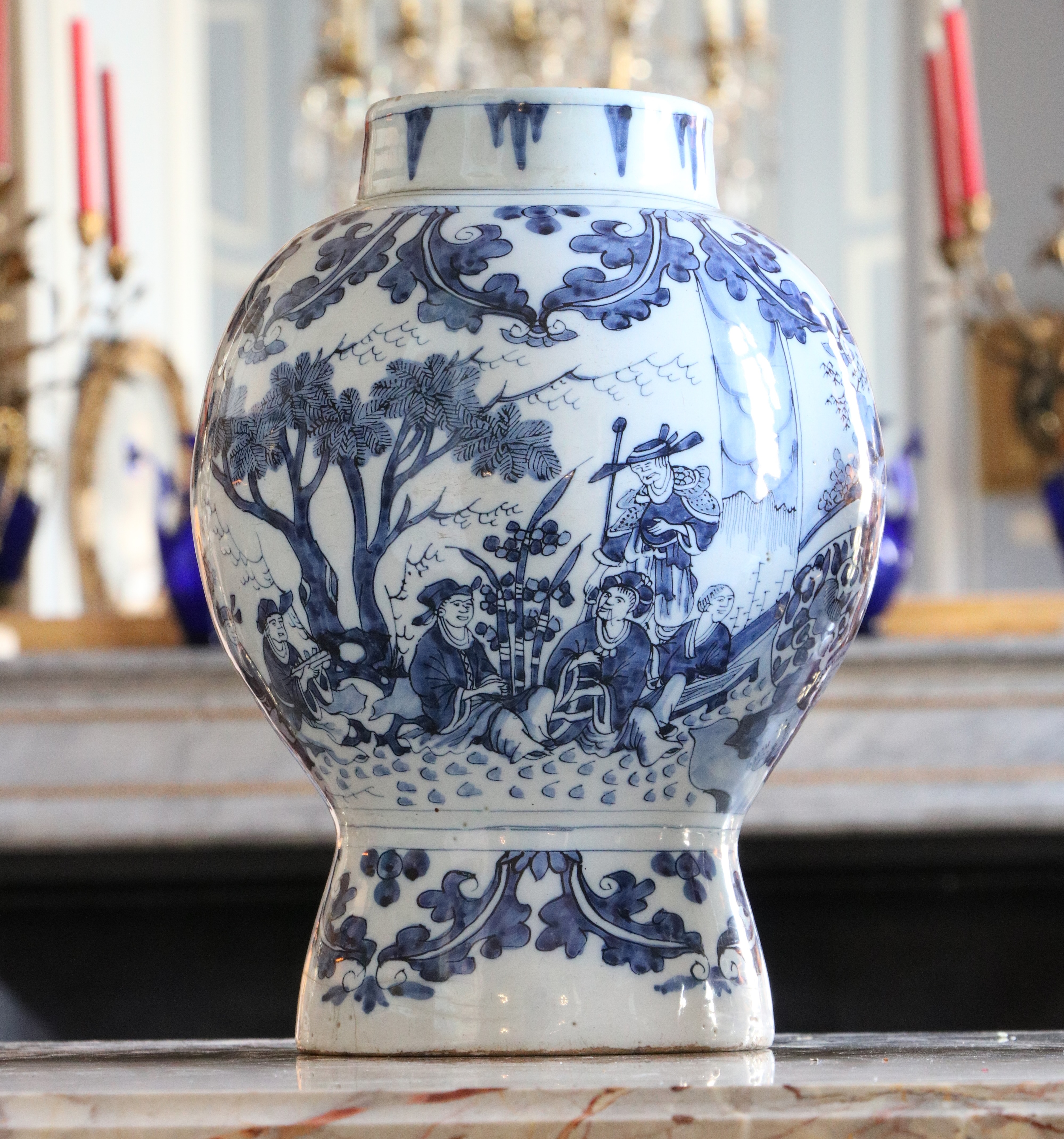 Vase en faïence de Delft XVIIème