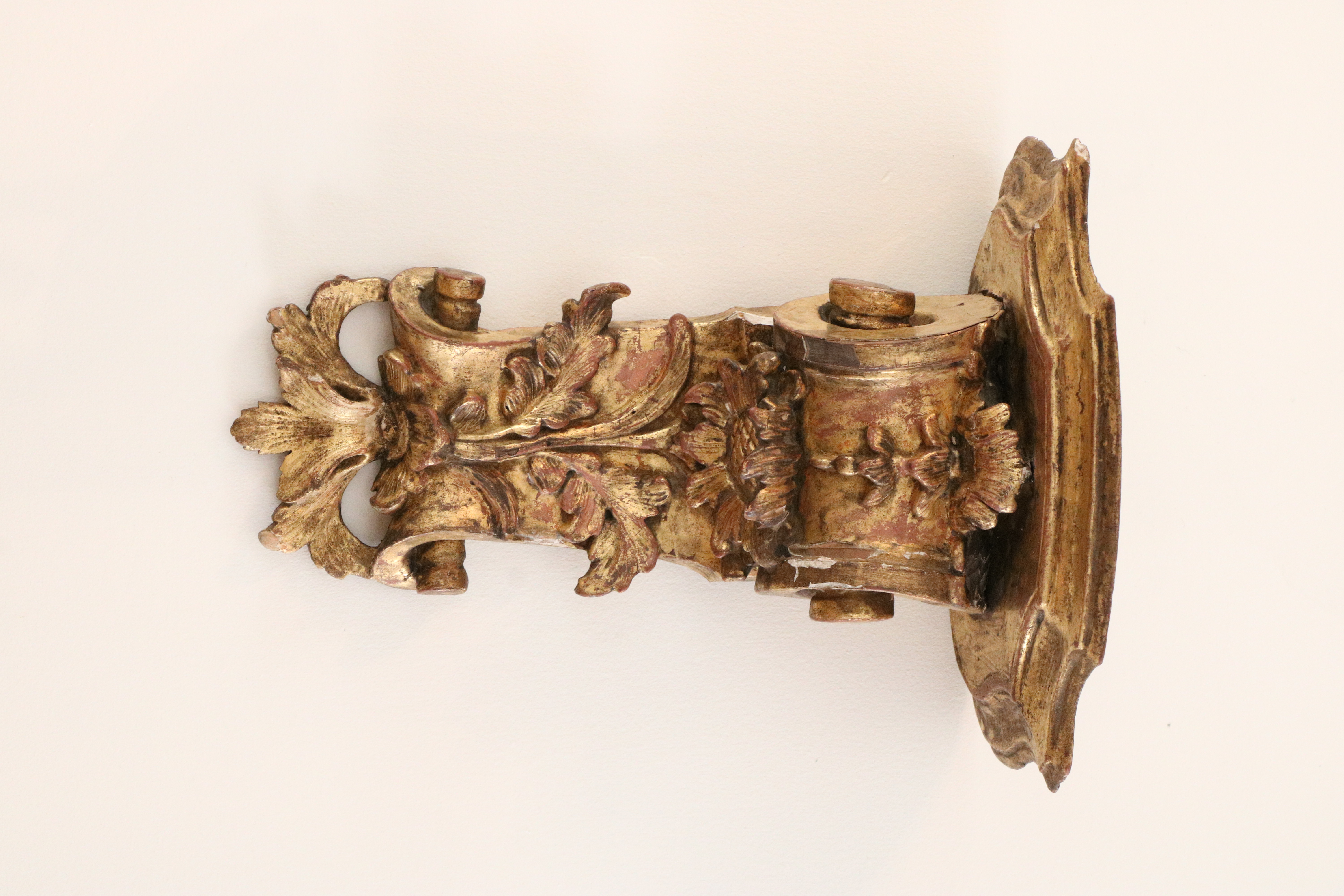 Paire de consoles d'appliques Louis XIV